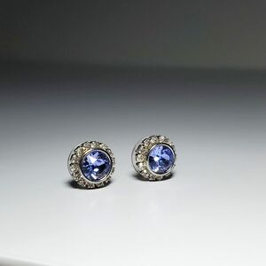 Ted Baker London Lilac Swarovski Crystal Daisy Stud Earrings